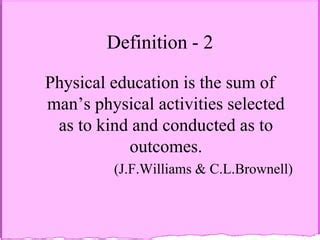 define physical education according to brownell|Define physical education according to brownell .